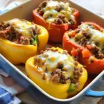 Ground Beef Stuffed Peppers