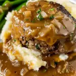 Hamburger Steak with Onion Gravy