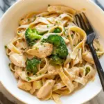 Healthy Chicken Alfredo
