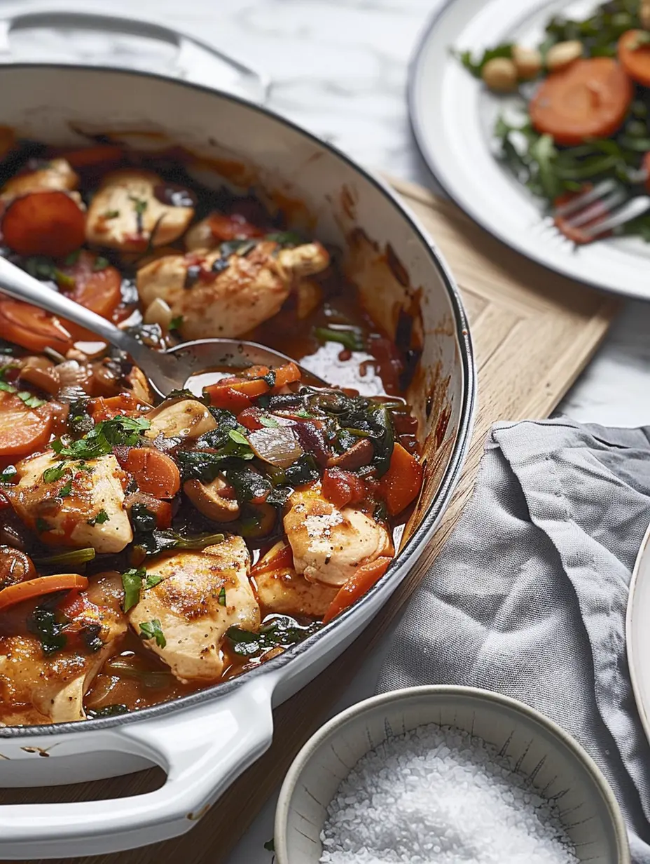 Healthy chicken casserole