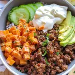 Healthy Ground Beef Bowl