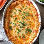 High Protein Buffalo Chicken Dip