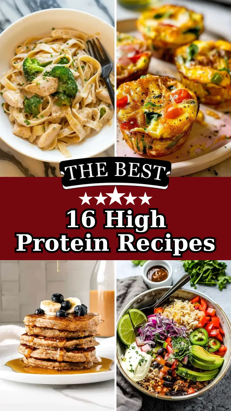 16 High Protein Recipes for a Healthy Boost