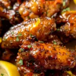 Honey Lemon Pepper Wings