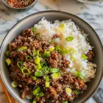 Korean Ground Beef Bowl