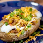 Loaded Taco Baked Potatoes