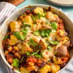 Mexican Bean Potato Bake