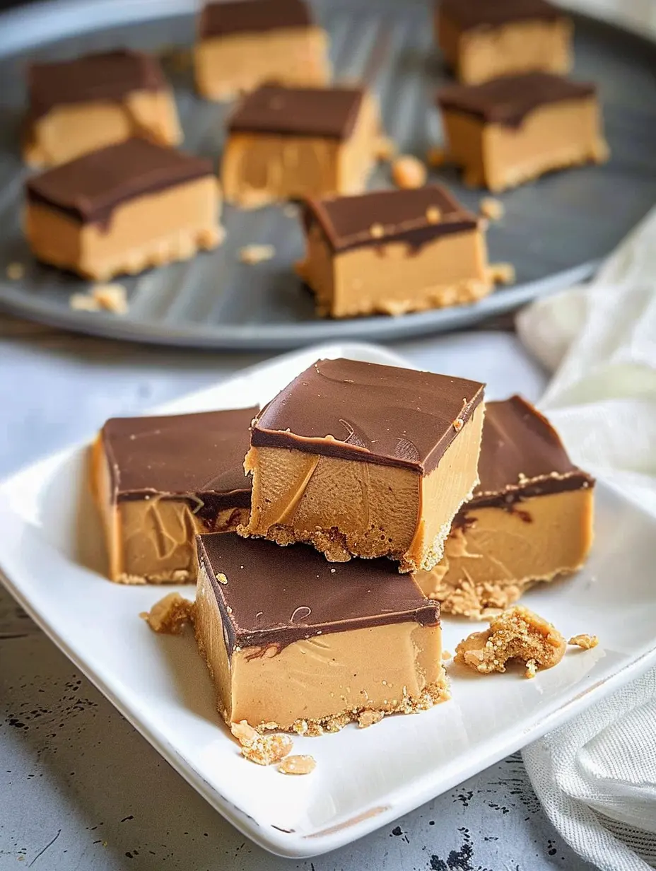 No-Bake Peanut Butter Bars