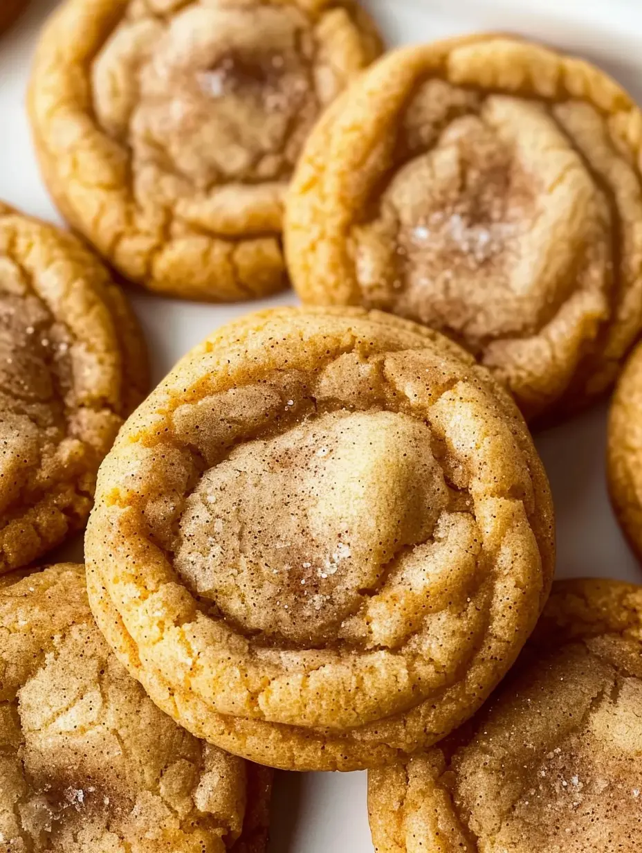 Pumpkin Snickerdoodle Cookies
