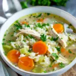 Slow Cooker Chicken Rice Soup