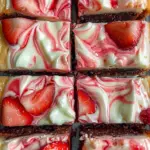 Strawberry Cheesecake Brownies