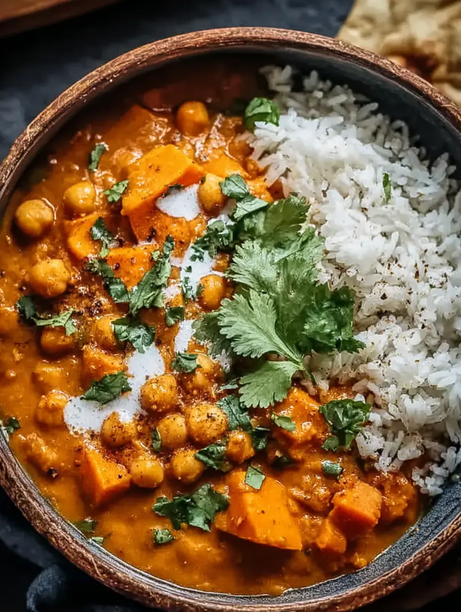 Sweet Potato and Chickpea Curry