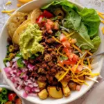 Taco Potato Burrito Bowl