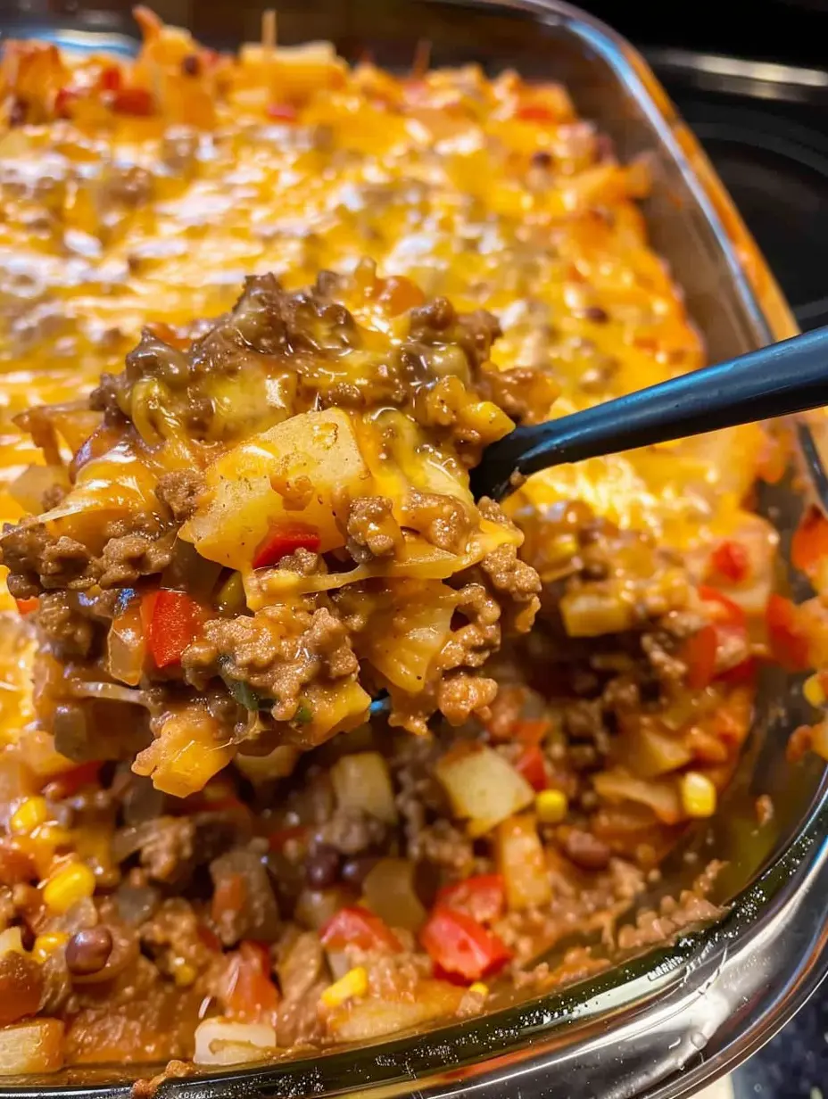 Taco Potato Casserole