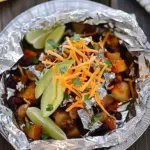Taco Potato Foil Packets