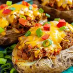 Taco Stuffed Potatoes