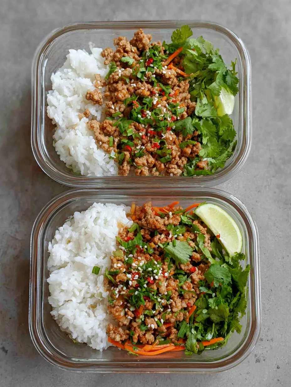 Teriyaki Ground Turkey Bowl