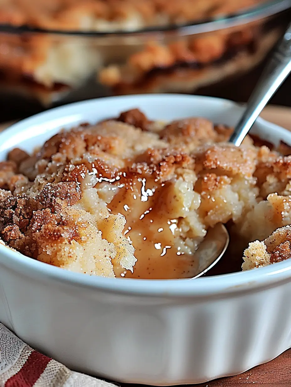 Warm and Gooey Snickerdoodle Cobbler