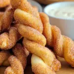 Air Fryer Cinnamon Sugar Twists