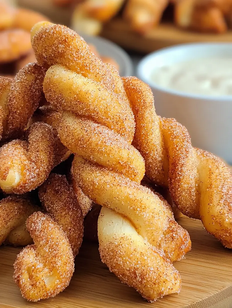 Air Fryer Cinnamon Sugar Twists