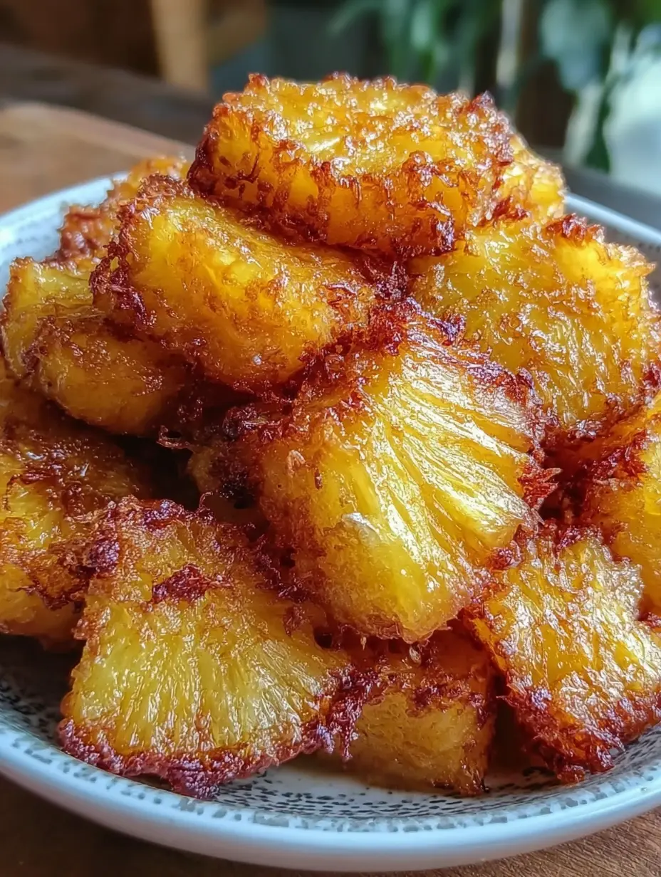 Air Fryer Pineapple Chunks