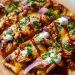BBQ Chicken Flatbread