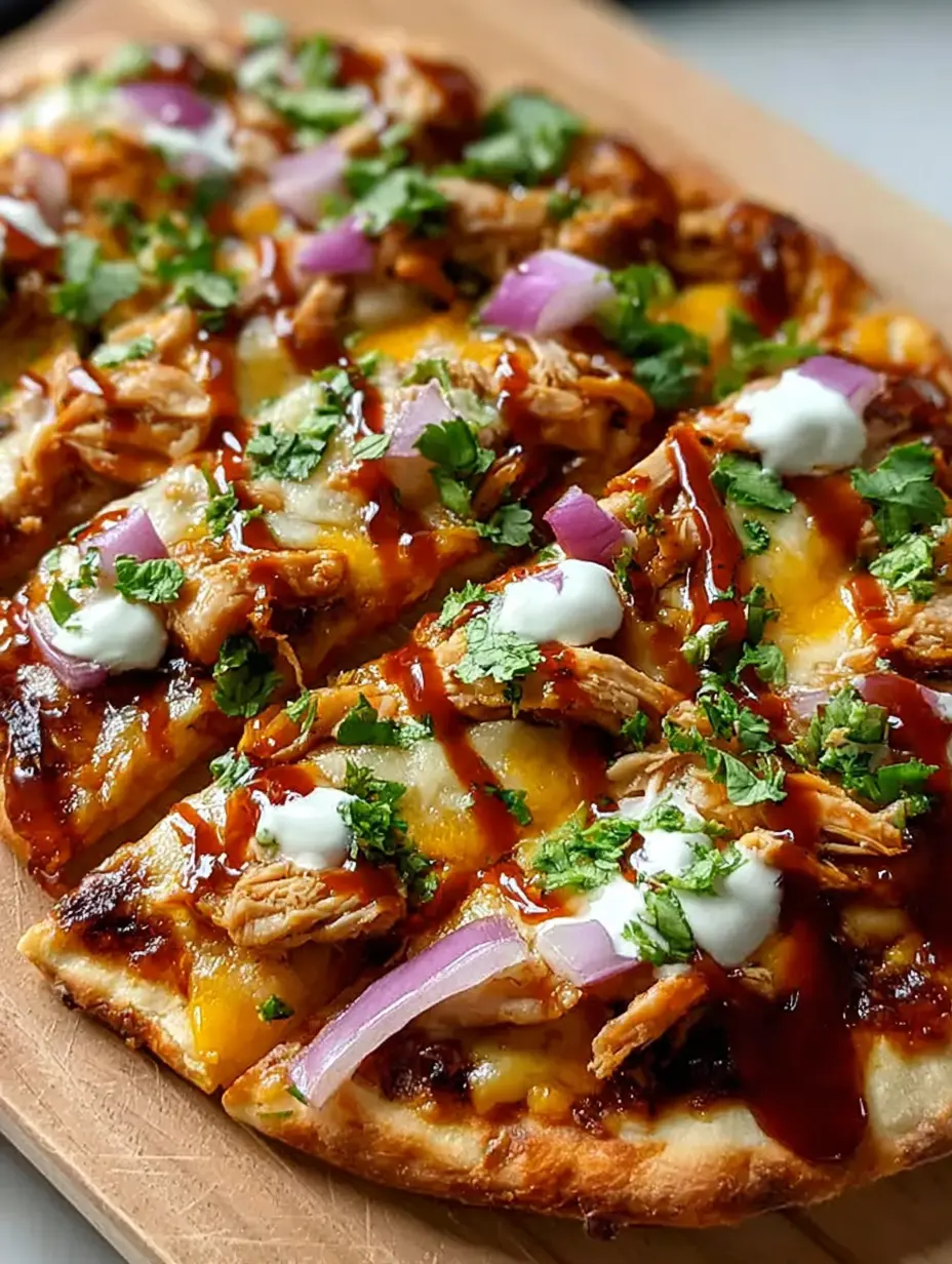 BBQ Chicken Flatbread