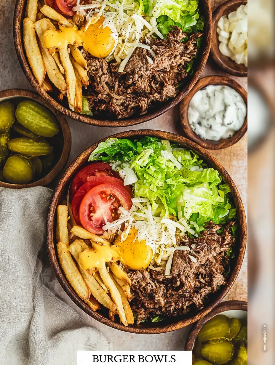 Burger Bowls