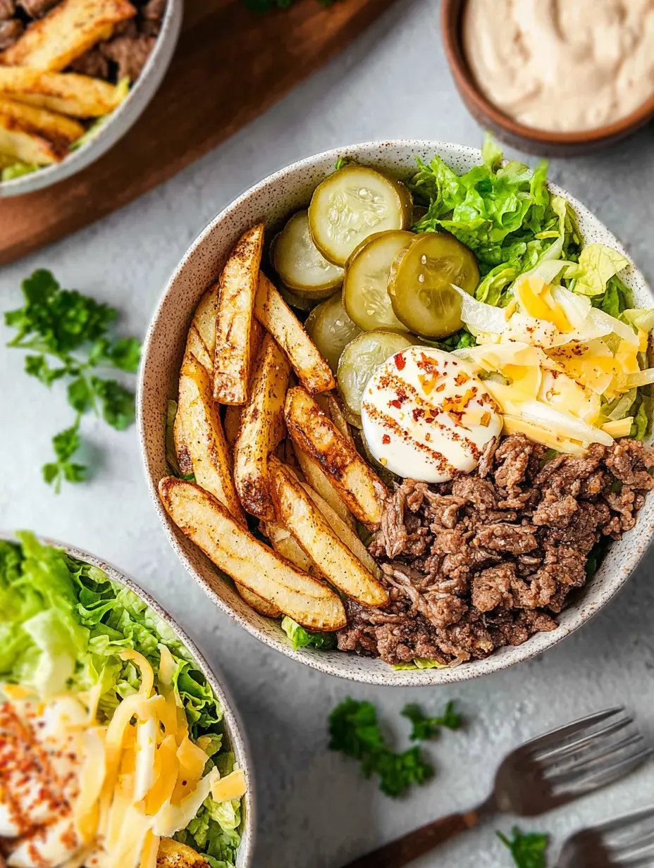 Burger Bowls