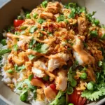 Chicken Crispy Rice Salad