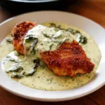 Chicken in Basil Cream Sauce