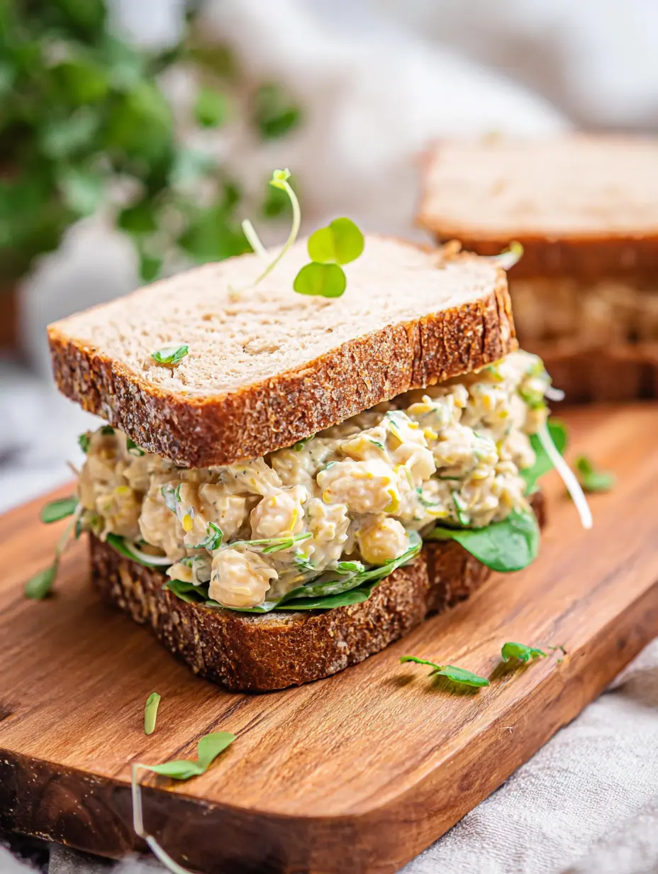 Chickpea Salad Sandwich