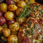Cowboy Garlic Chicken & Potatoes