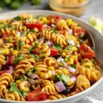 Creamy Southwest Pasta Salad Recipe (Oil-Free)