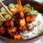Crispy Gochujang Korean Tofu