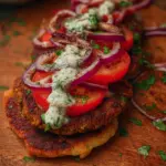 Crispy Lentil Veggie Patties (High Protein)