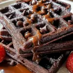 Fudgy Brownie Waffles