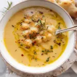 Garlic Chickpea Soup