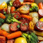 Honey Garlic Kielbasa & Veggies