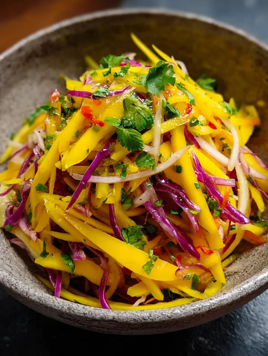 Mango Slaw Salad