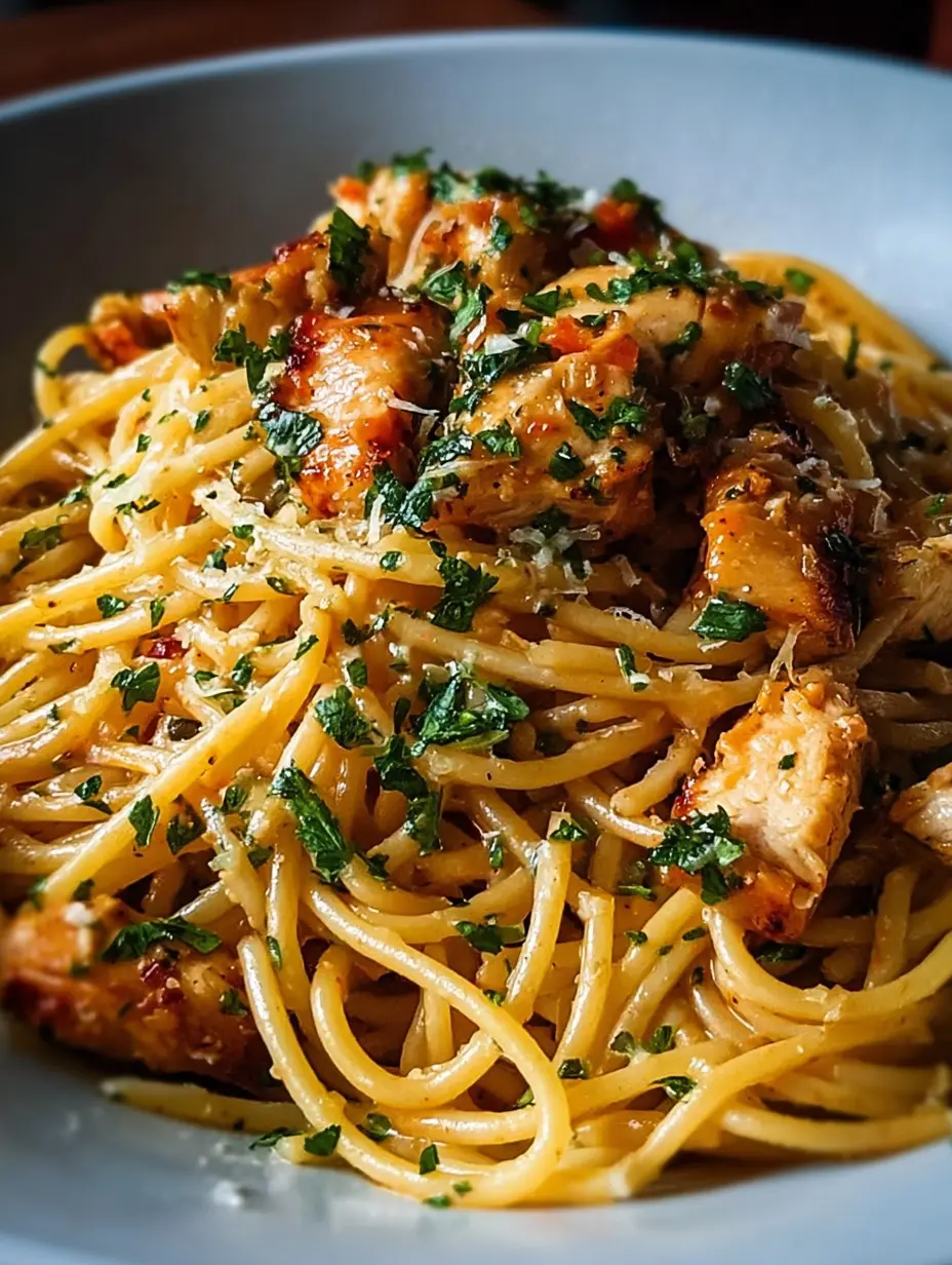 Monterey Chicken Spaghetti