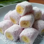 Pillowy Banana Mochi