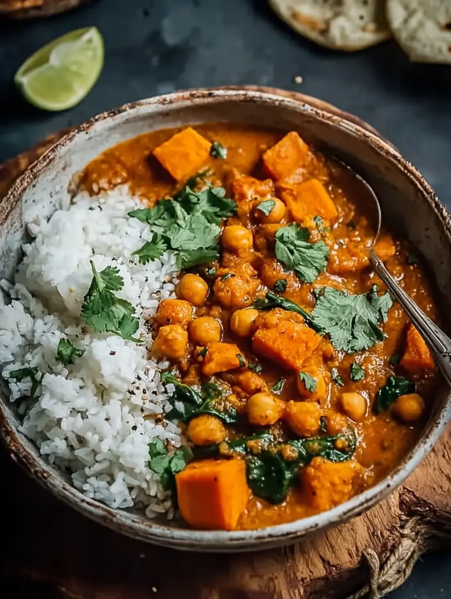 Sweet Potato and Chickpea Curry