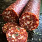 Tasty Homemade Salami