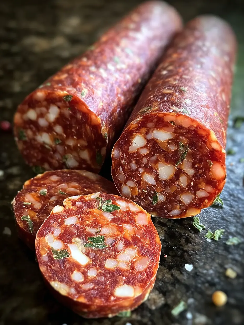 Tasty Homemade Salami