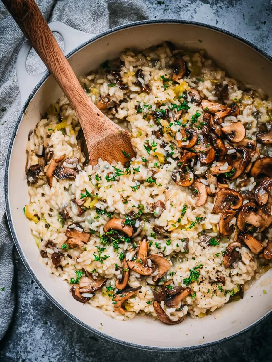 The Best Mushroom Risotto