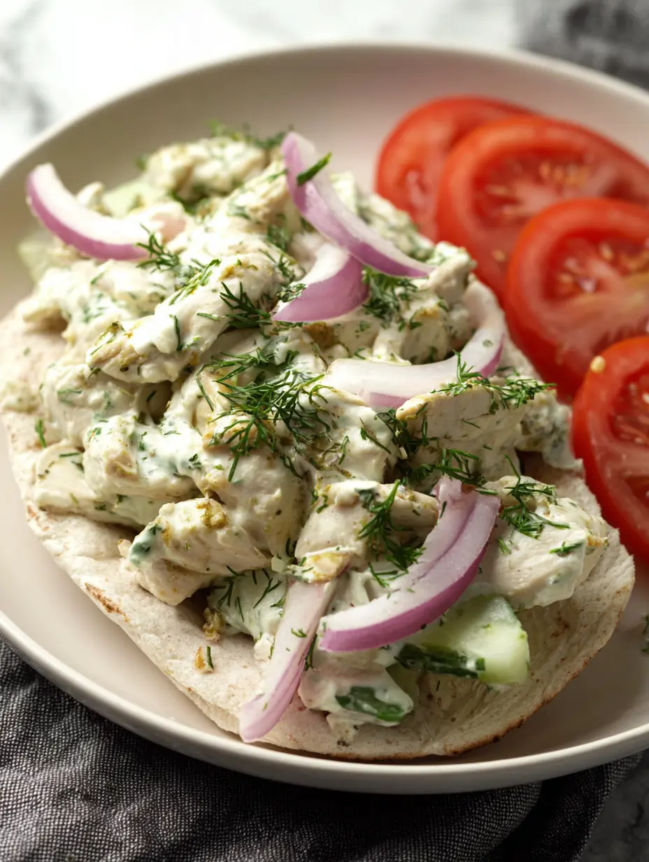 Tzatziki Chicken Salad