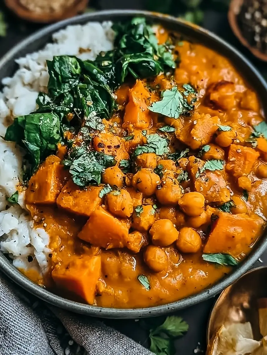 Sweet Potato and Chickpea Curry